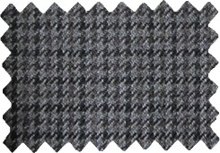 Tweed Anzug Schwarz-Grau-Braun (Hahnentritt)